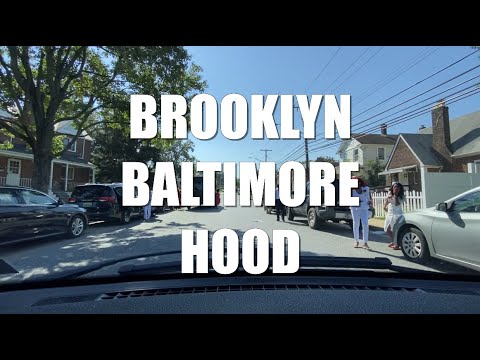 BROOKLYN HOOD BALTIMORE MARYLAND DRIVING TOUR