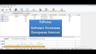 Tutorial Instalasi dan Penggunaan P2Pover Software Pembatas Kecepatan Internet screenshot 3