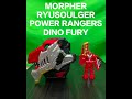 DX BANDAI CHANGER KISHIRYU SENTAI RYUSOULGER / MORPHER POWER RANGERS DINO FURY!