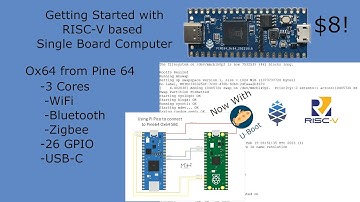 #24.5 Ox64 Pine64 $8 Risc-V SBC - Programming and Booting Linux