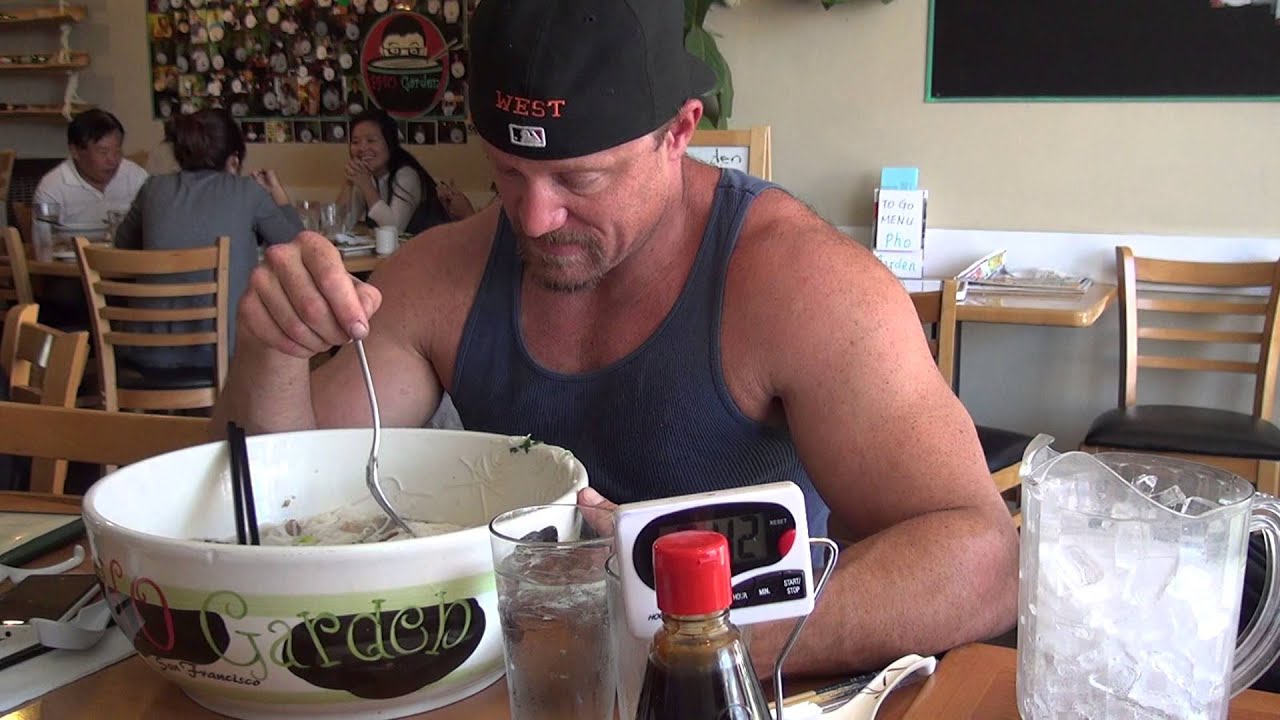 Clayton Takes On The Pho Garden Challenge Youtube