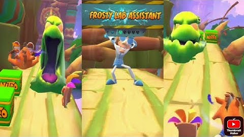 Crash Bandicoot :On the Run! FROSTY LAB ASSISTANT