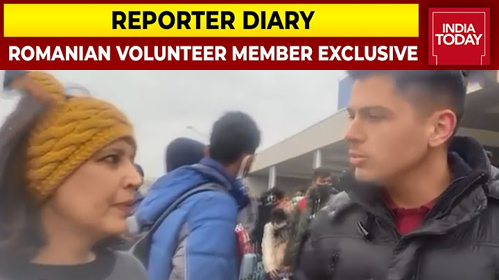 Romanian Volunteer Member Speaks On Helping Indian Students To Get Back Home | Reporter Diary