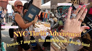 Thrift With Me NYC | Hidden Mall, Vintage Designer Finds, Chelsea Flea, Showplace Tag Sale + Haul