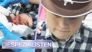 Rio (12) hat gefährliche Schnittverletzung: Wie ist das passiert? | Die Spezialisten | SAT.1