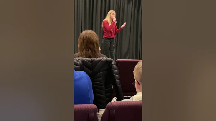 Sara McCune performs Im not that Girl