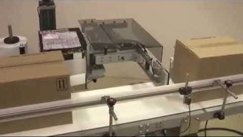 Real time automatic label printer labeling machine front side labeling line