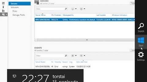 Windows Server 2012 Standard Install