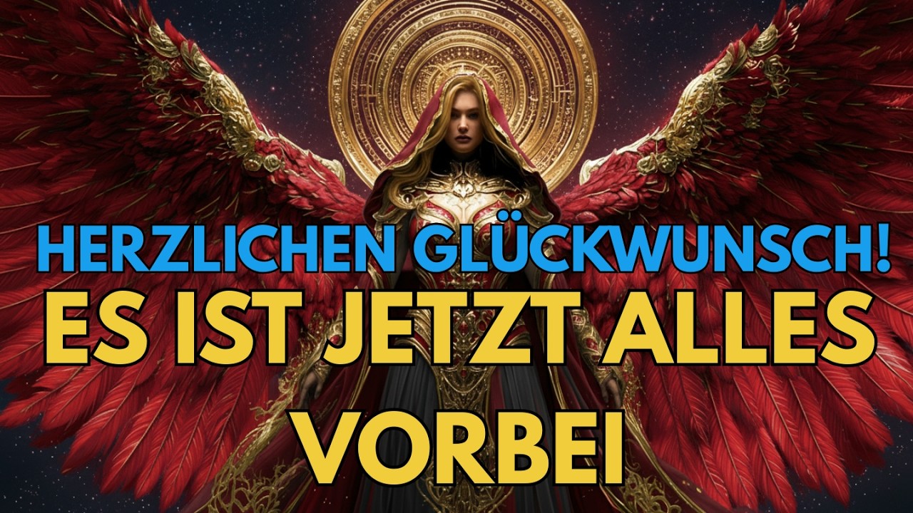 Auserwählter du wirst nie wieder damit konfrontiert werden, weil es vorbei ist.