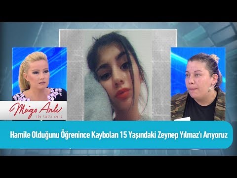 Hamile olduğunu öğrenince kaybolan 15 yaşındaki Zeynep - Müge Anlı ile Tatlı Sert 31 Mayıs 2019