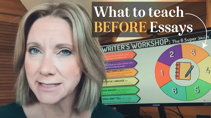 Want Better Writing? Start With These 6 Essential Skills to teach writing in middle school