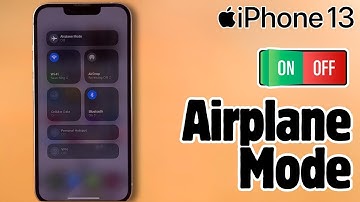 How to Enable or Disable Airplane Mode on iPhone 13 - Quick Guide