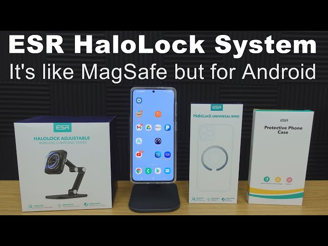 ESR HaloLock mini combines a MagSafe-compatible iPhone-stand with