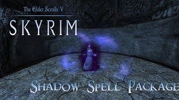 Skyrim Mods: Shadow Spell Package (Reupload)