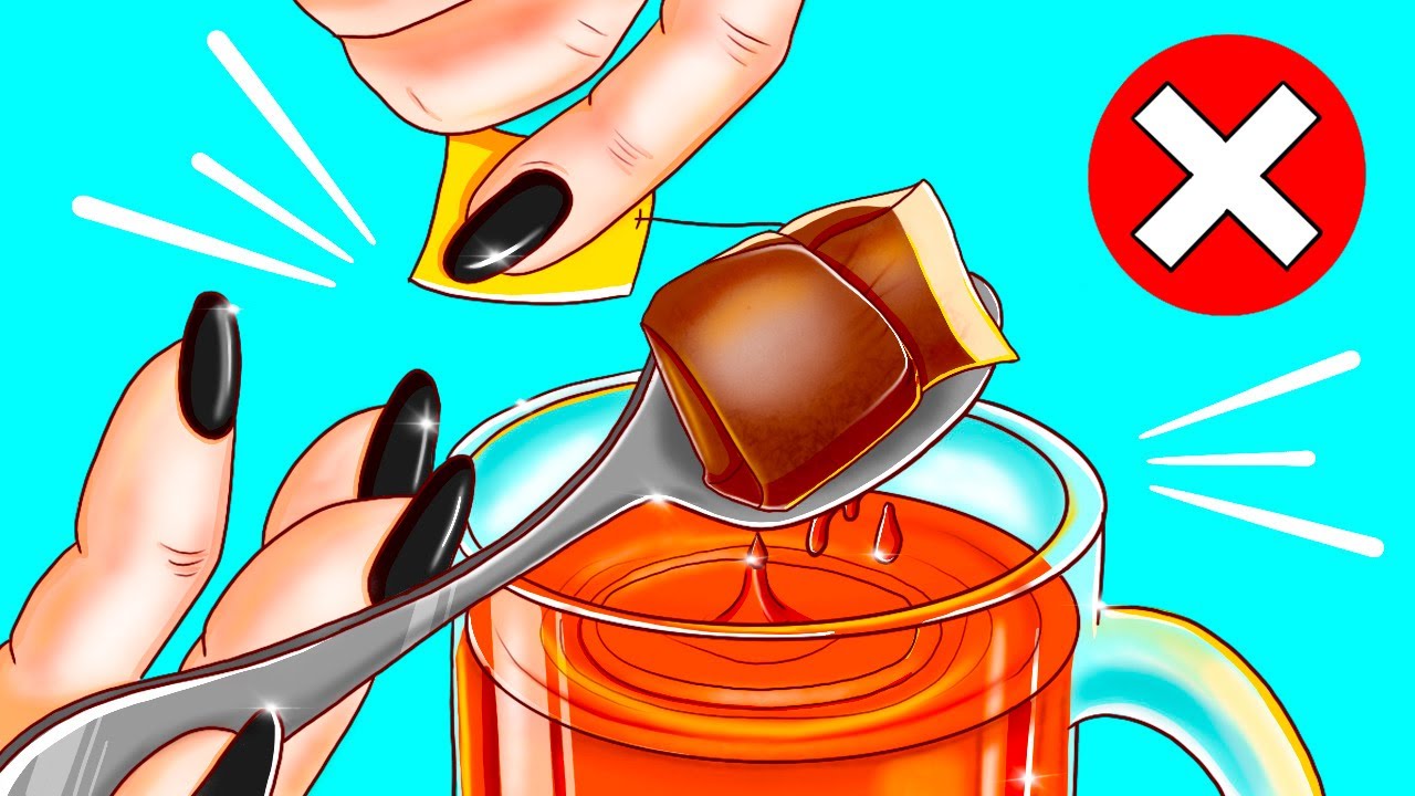Don t squeeze your tea bag and 32 daily habits to break youtube