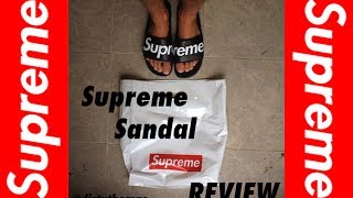 Black Supreme Sandal Review | On Feet