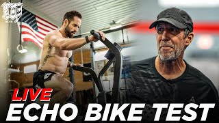 MAX EFFORT ROGUE ECHO BIKE TEST // *LIVE* w/ Chris Hinshaw