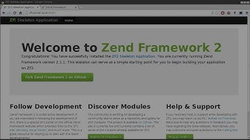 Zend Framework 2.1 tutorial 2: Modules Introduction
