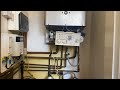 P B Plumber Live Combi swap and mains flush