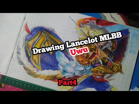 Mlbb Line Drawing Drawing Lancelot MLBB Part4 - YouTube
