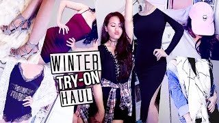 HUGE TRY-ON HAUL EDGY CHIC TRENDY AF CLOTHING ❤ Part 1 | lilisimply