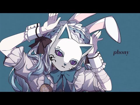 【オリジナルMV】「フォニイ / phony - kafu」を歌ってみた #Vtuber 【兎迷夢々】