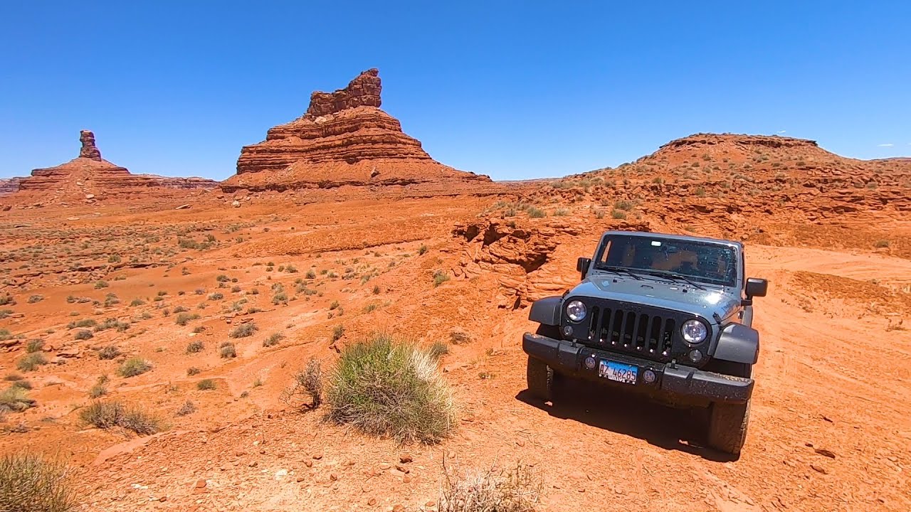 Drove Jeep Wrangler Through Valley Of The Gods YouTube