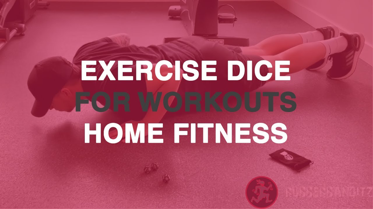 Fitness Dice for Workout & Exercise | Rubberbanditz