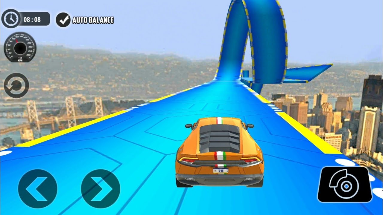 car racing Challenge impossible track stunt latest gameplay - YouTube