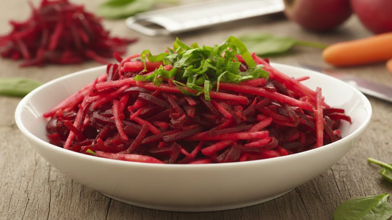 3-Ingredient Salad for Glowing Skin & Healthy | Beetroot, Apple & Carrot (So Easy!)✨