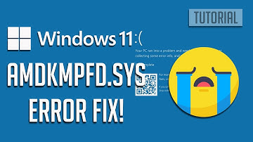 FIX amdkmpfd.sys BSOD Blue Screen Error in Windows 11/10