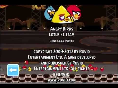 Angry birds lotus f1