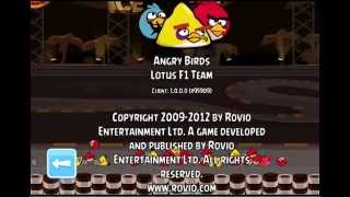 Angry Birds - Lotus F1 Team Mini-Game On Facebook Credits Trailer