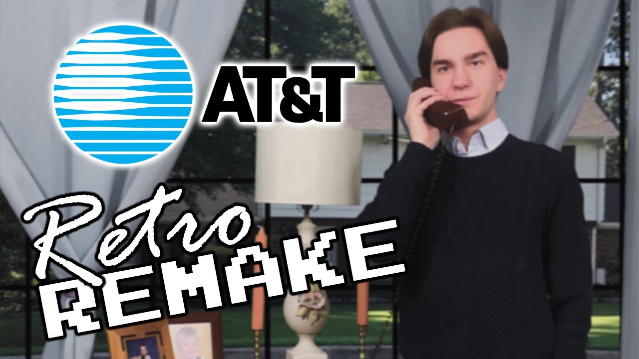 CHEESY Retro Remake with ICONIC AT&T Jingle (1987) - YouTube