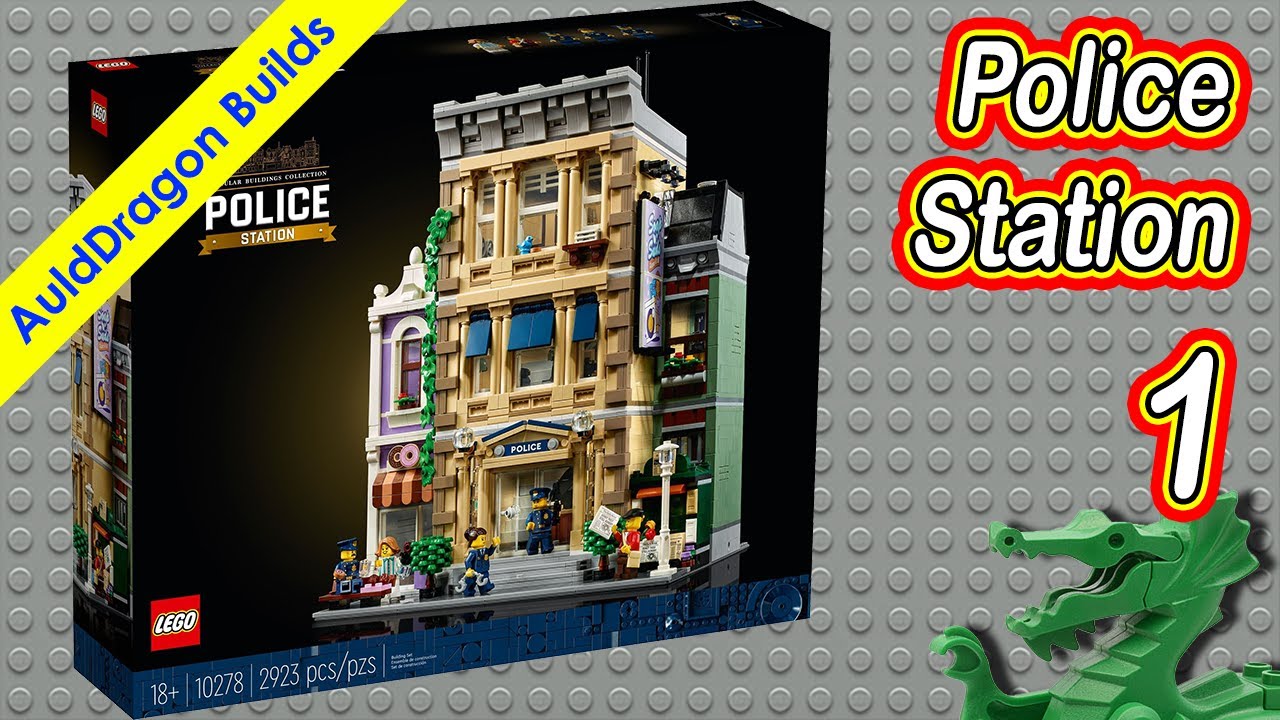 LEGO® Modular Building reveal: 10278 Police Station