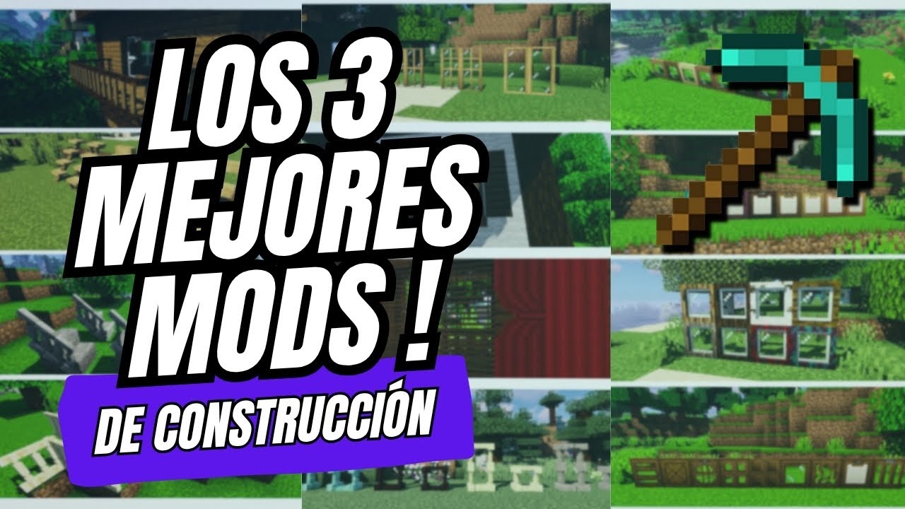 ¡ADIÓS a los LÍMITES! 🤯 Los 3 MEJORES Mods para Construir en Minecraft 1.21.8