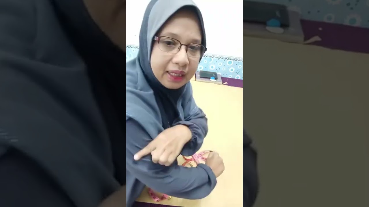 #Live Melakar Pola Baju Kurung Pesak