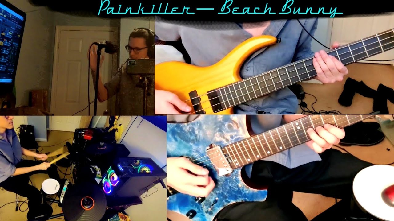 Painkiller by Beach Bunny — Full band cover by Regalo de Dios YouTube