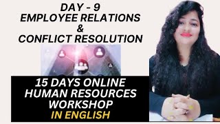 Employee Relations | Conflict Resolution #hrworkshop #conflictresolution #hr #readytogetupdate