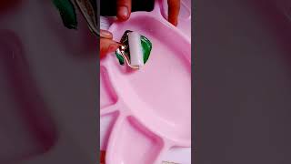 Download Lagu Homemade mini painting  Ruler #youtube#shrts# 💚😄 MP3