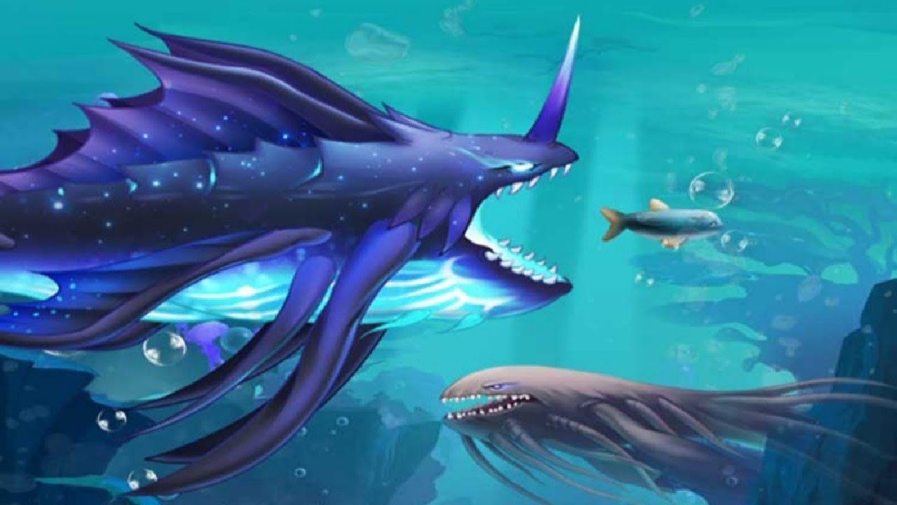 Fishdom / Evolution of the scary fish by eating / Defeating the big ...