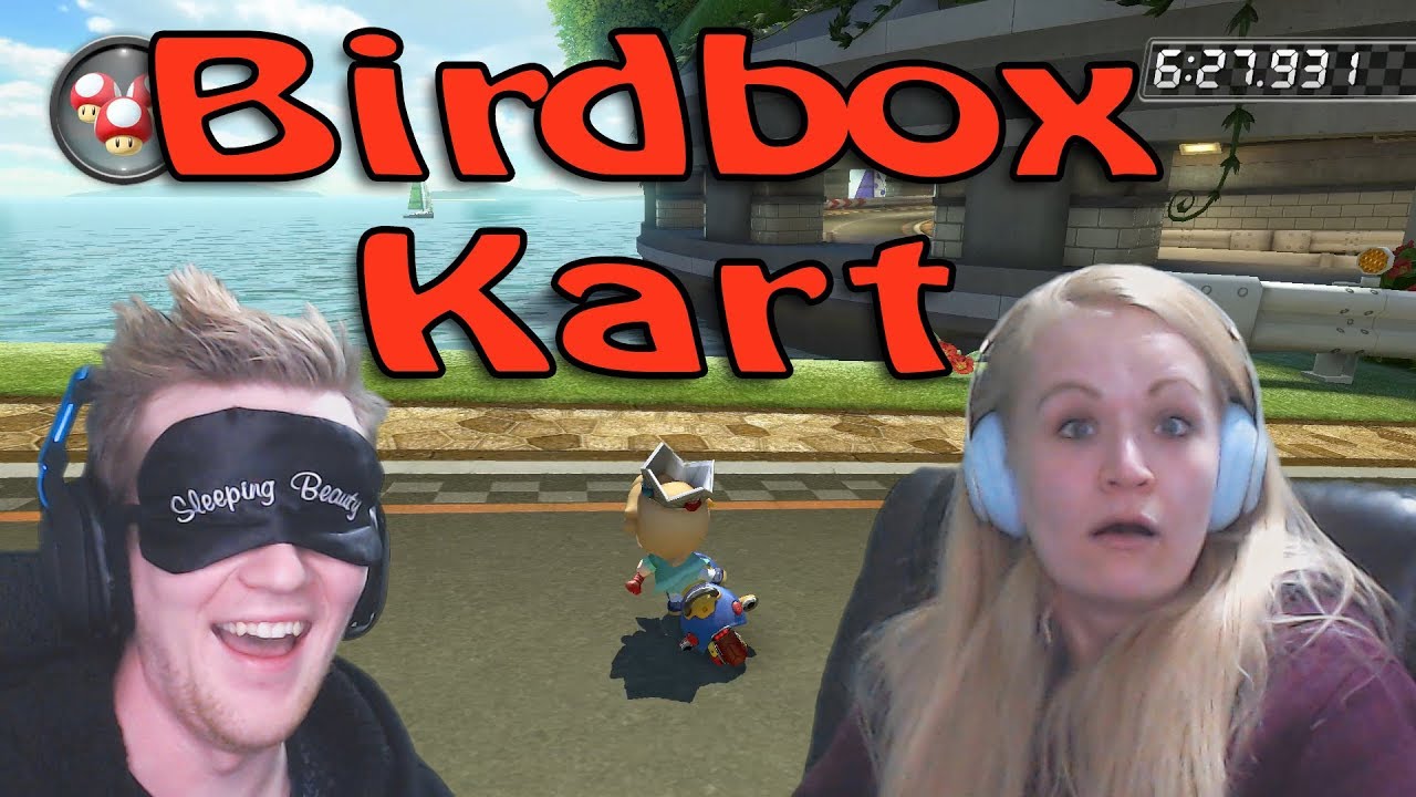 BIRD BOX KART CHALLENGE! | Challenge ManiacMoose | Mario Kart 8 Deluxe