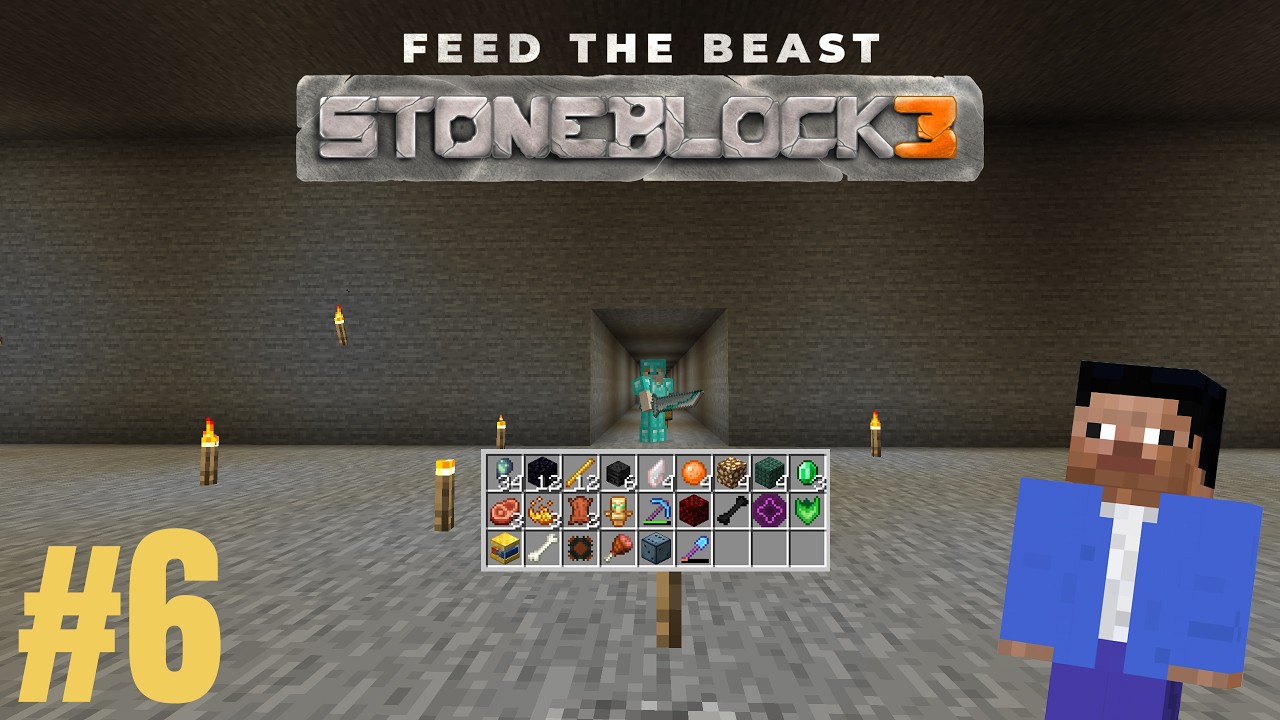DẠO CHƠI ĂN HẠI - StoneBlock 3 Ep6 - YouTube