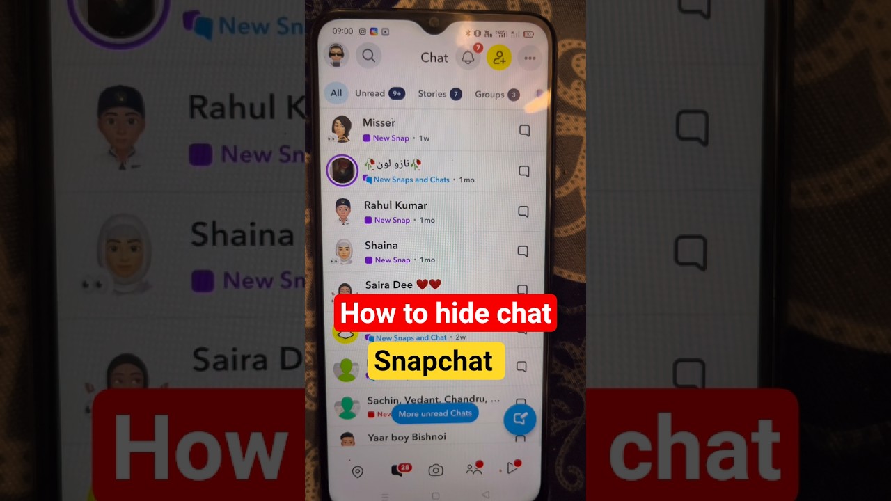 Snapchat Me Chat Hide Kaise Kare | Snapchat Message Hide Kaise Kare | How To Hide Snapchat Chat 2026