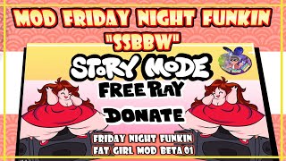 Mod Friday Night Funkin Fat Girl Mod Beta1