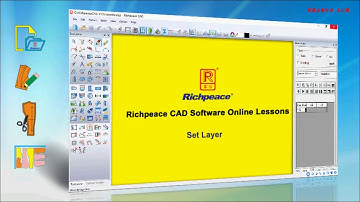 Richpeace CAD Software Online Lessons Tip of the day-Set Layer (V10)