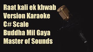 Raat kali ek khwab me aayi C# Scale #lowkey #Karaoke #remake #kishorekumar