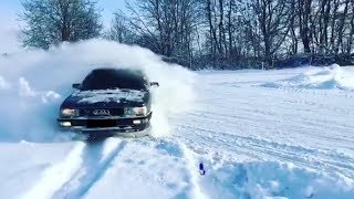 Audi 100 C3 and Audi 200 Typ 44 Quattro Winter Spring 2018