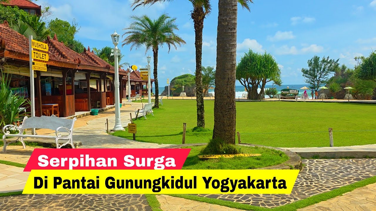 KEINDAHAN PANTAI MESRA GUNUNGKIDUL YOGYAKARTA TERKINI | WISATA JOGJA TERBARU 2025
