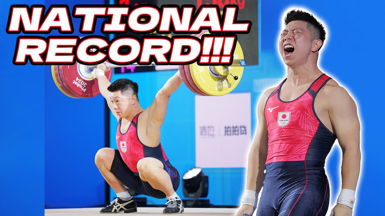 Miyamoto snatching the national record after warming up for an hour!?｜2024 IWF World Cup